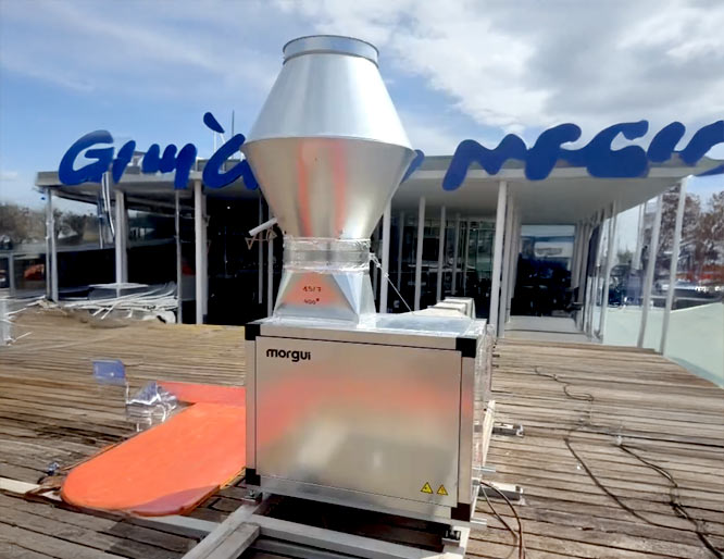 Fabricación e Instalación cajas extractoras de humos en Barcelona, para restaurantes, hoteles, colegios, hospitales, geriátricos, bares