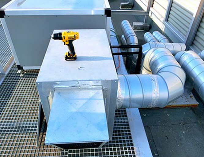 Instalación de sistemas de extraccion de humos para restaurantes, hoteles, hospitales, colegios hostelería en Barcelona