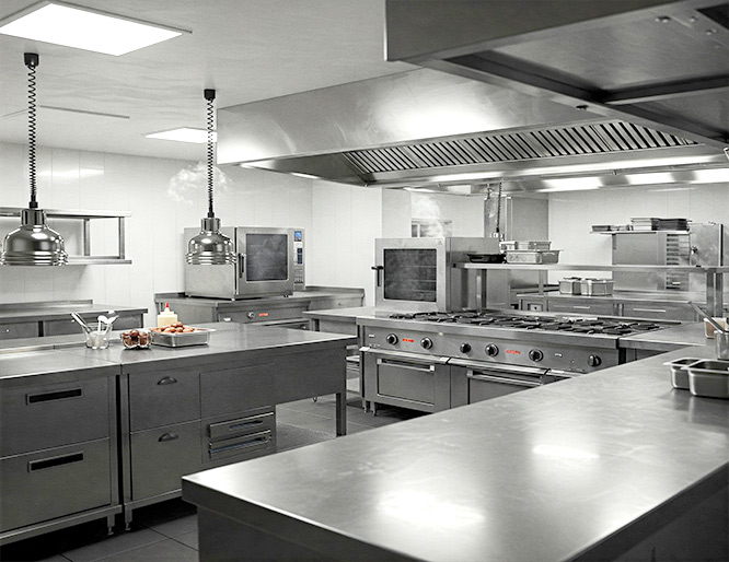 empresa instaladora de cocinas industriales profesionales de acero inoxidable en Barcelona