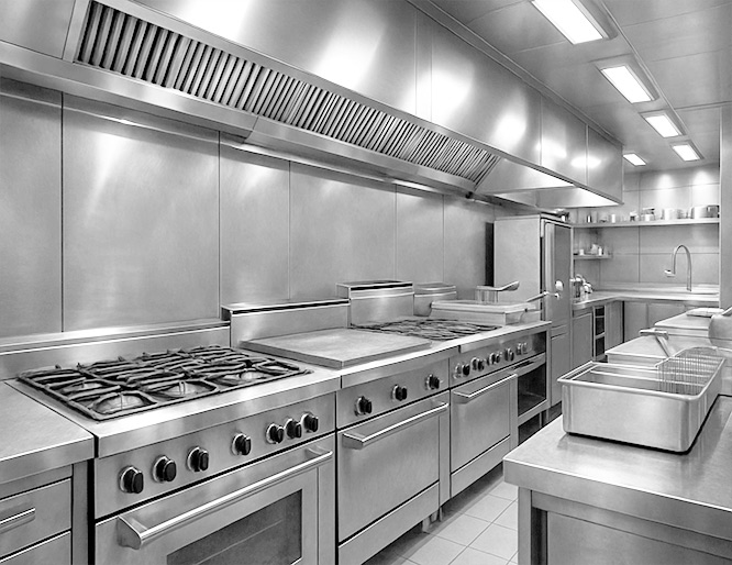 instaladores de cocinas industriales y profesionales para restaurantes, hoteles, hospitales, colegios hostelería en Barcelona