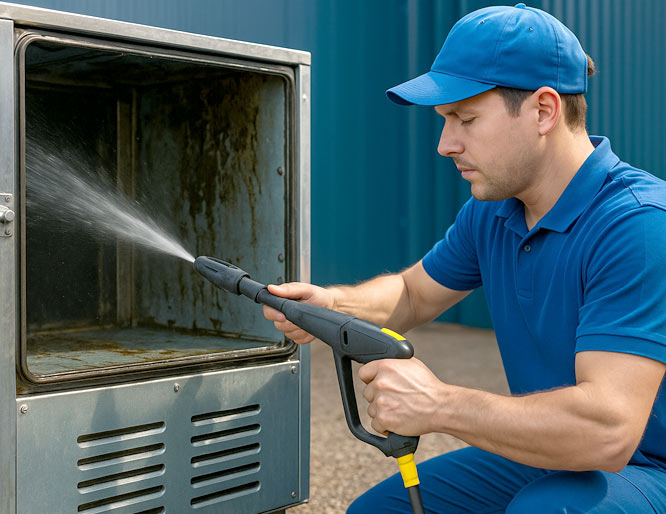Mantenimiento i limpieza profesional de cajas extractoras de humos en Barcelona para restaurantes, hoteles, bares, hospitales,colegios