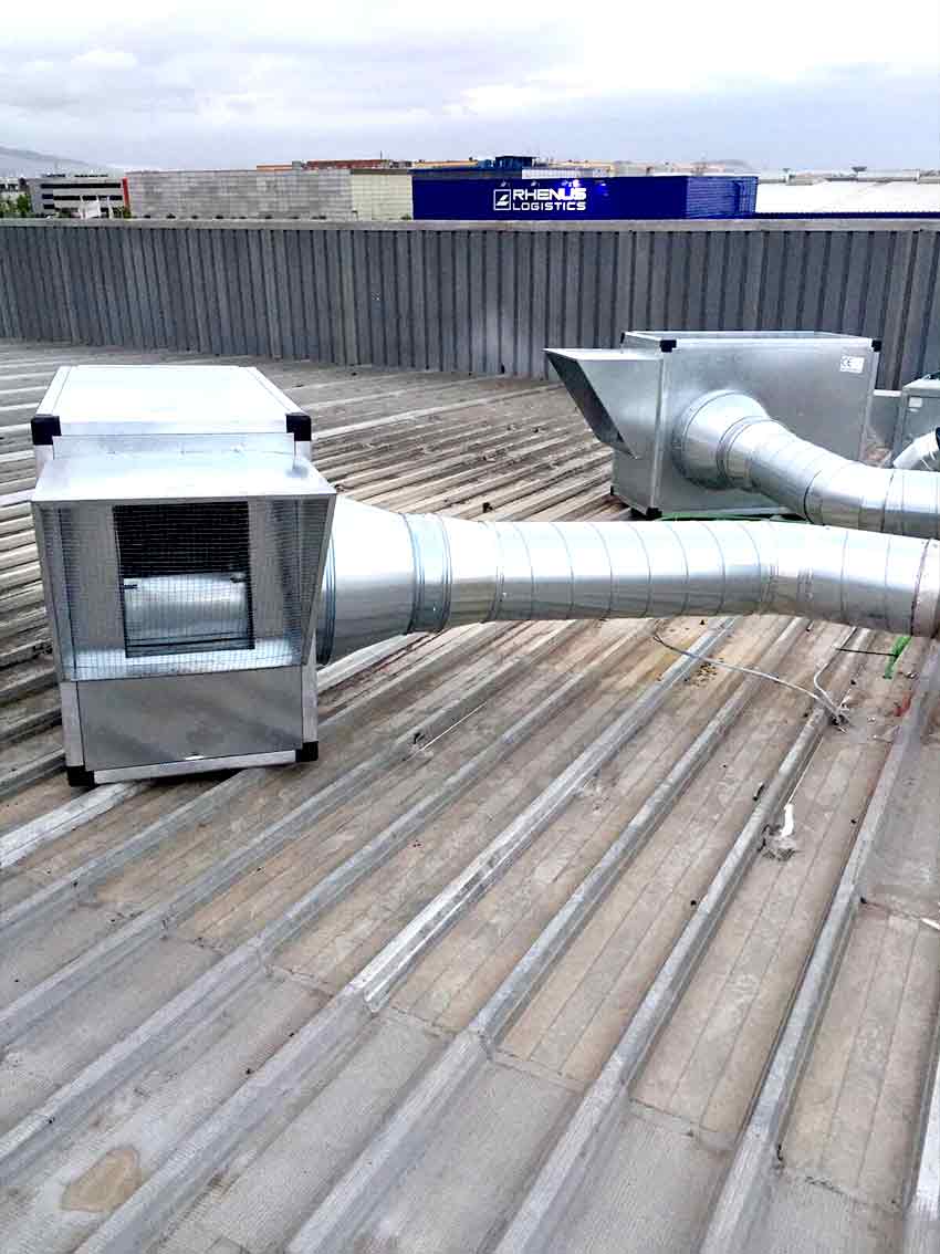 Técnicos especializados en extracción de humos para negocios de hostelería en Barcelona