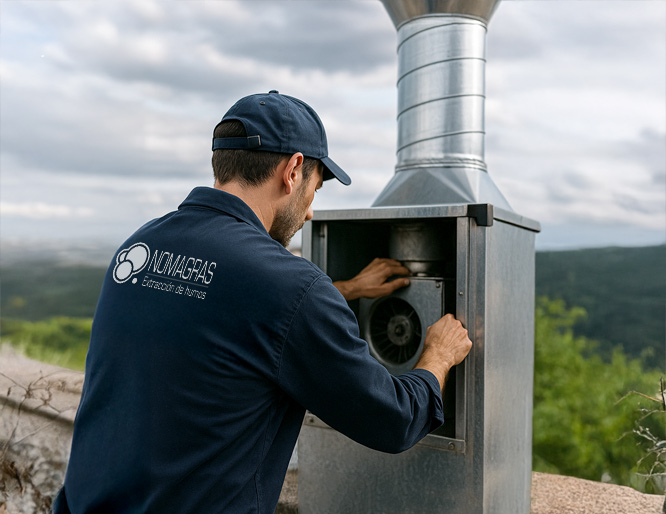 mantenimiento y limpieza de sistemas de extracción de humos en Barcelona para restaurantes, bares, hoteles, hospitales, colegios, hostelería, restauración